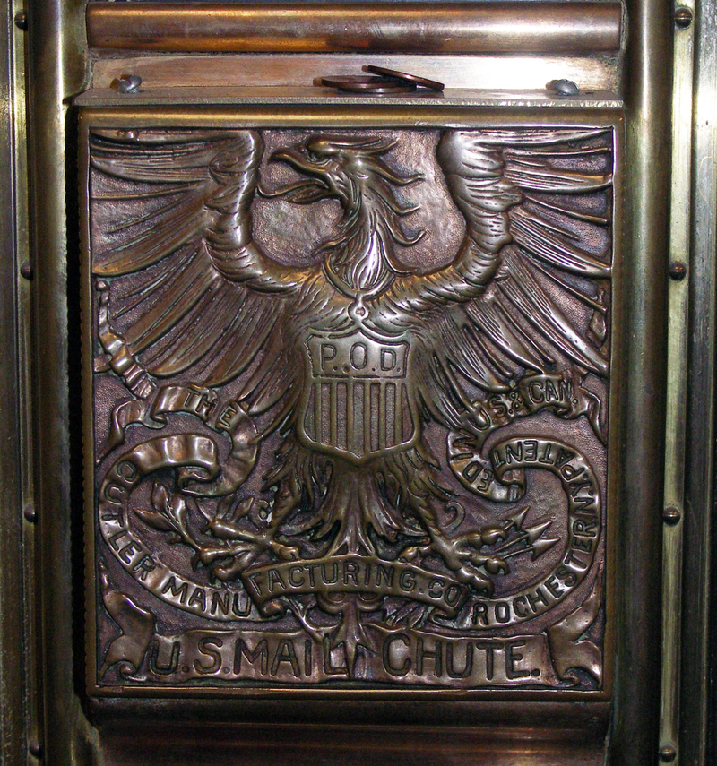 Illustration for article titled Feast Your Eyes on NYC's Remarkably Beautiful Mail Chutes
